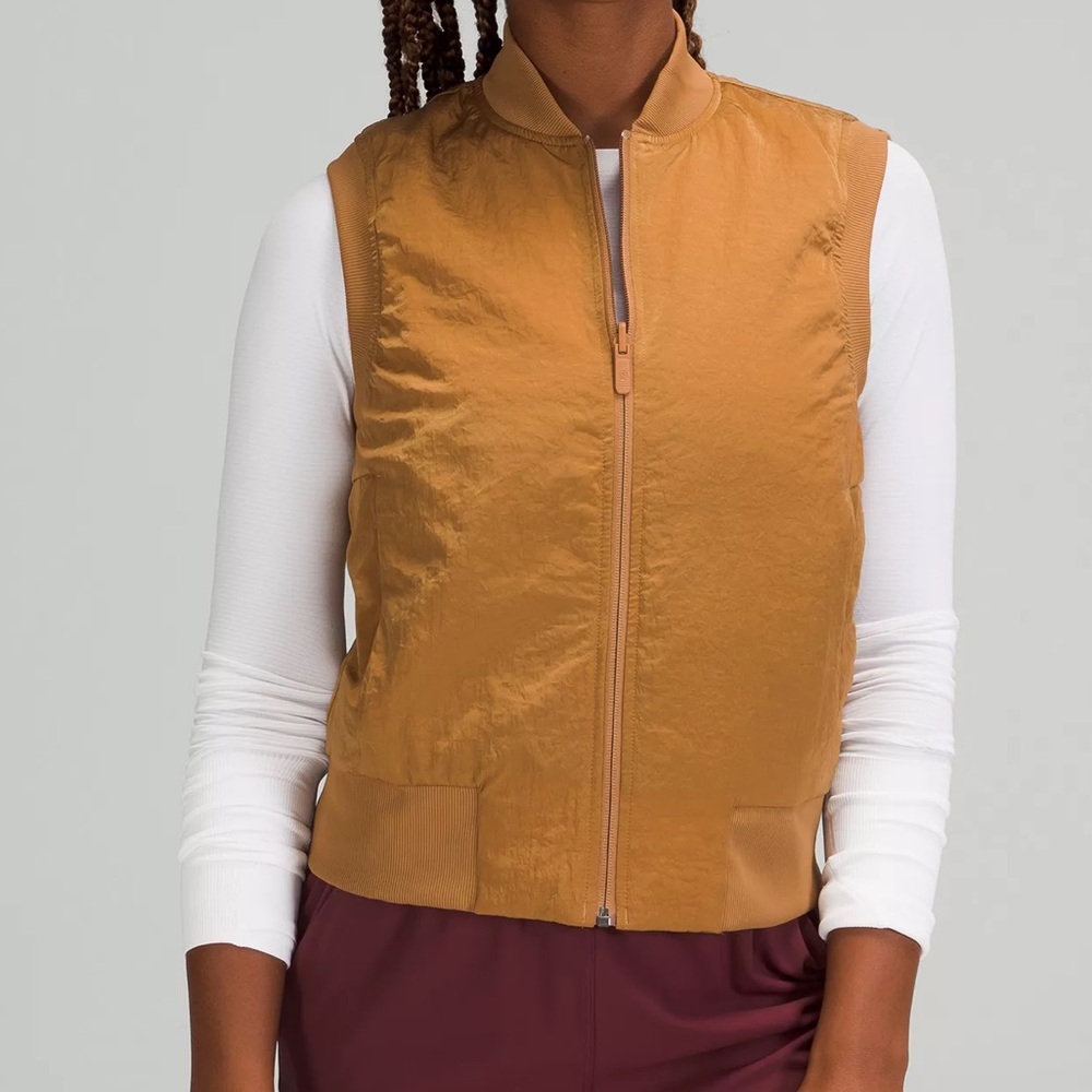 Lululemon Non-Stop Bomber Vest